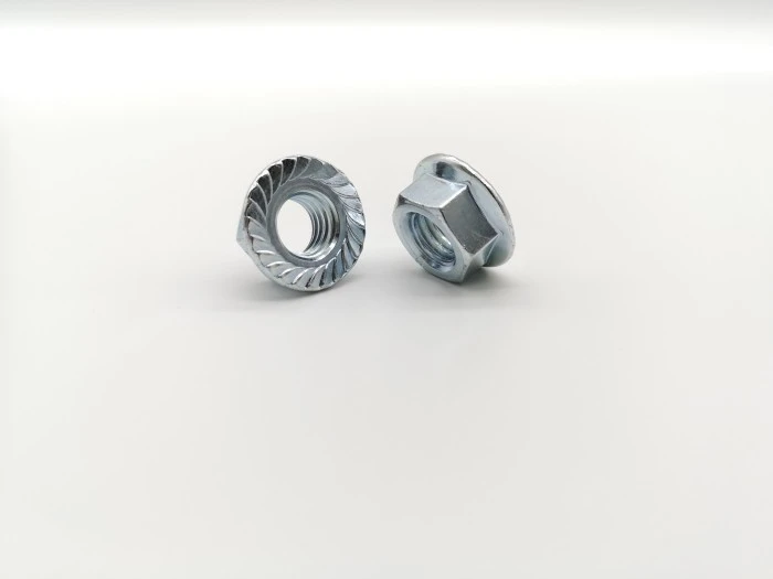 Metric Medium-Strength Steel Serrated Flange Locknuts Metric Medium-Strength Steel Serrated Flange Locknuts